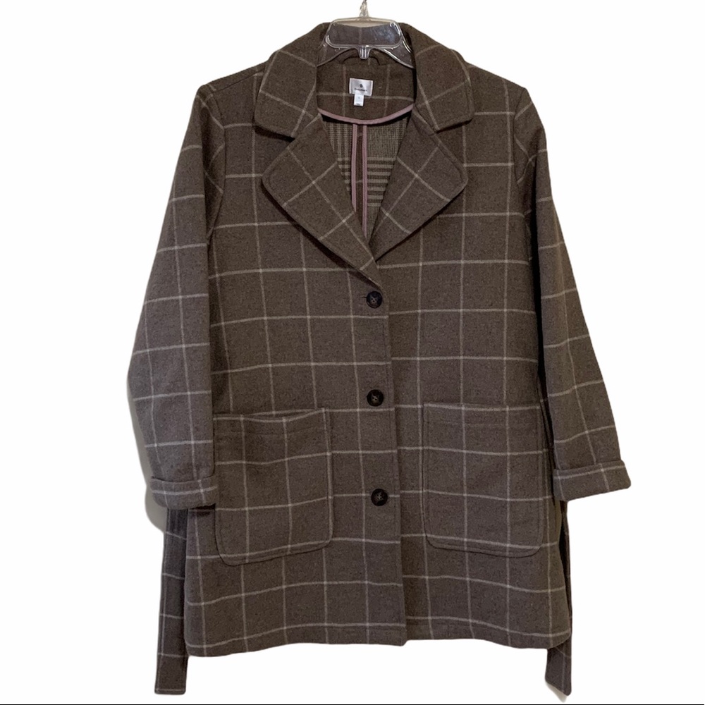 Dress Barn | Dress Coat | Belted | L
